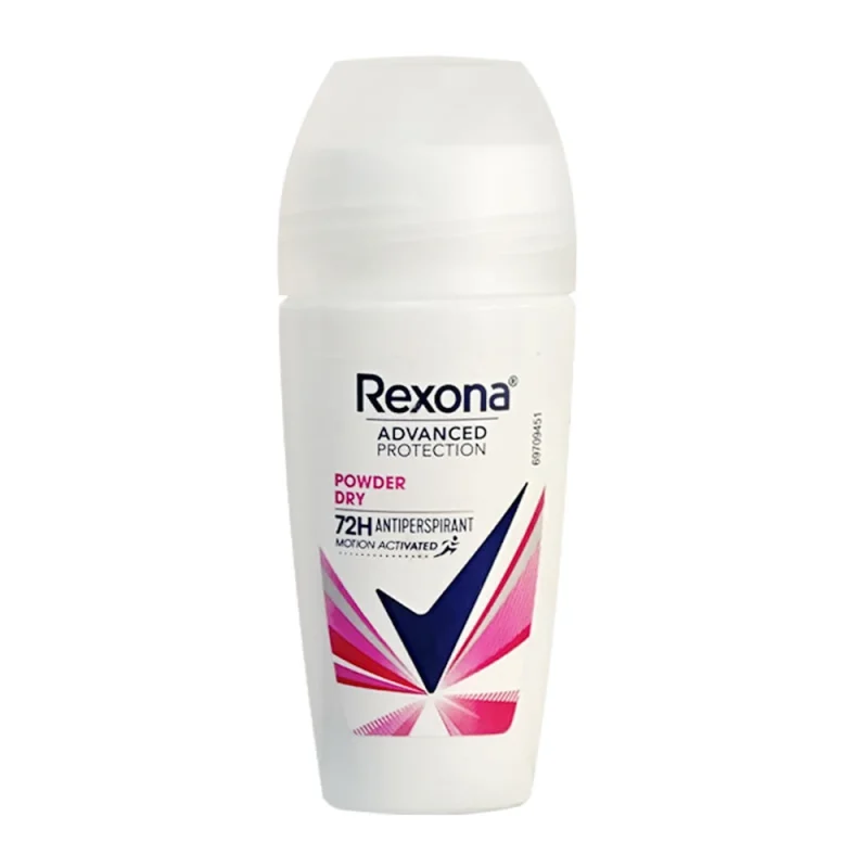 rexona_powderdry_square مام رول ضد تغریق زنانه رکسونا powder dry حجم 50میل - Image 1