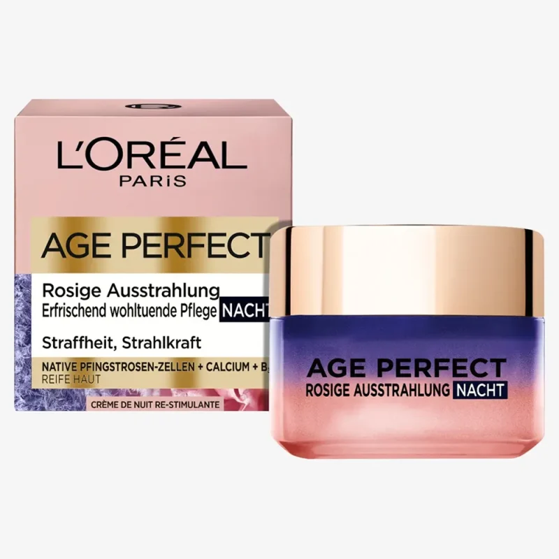 کرم شب ضدپیری لورآل Age Perfect حجم ۵۰ میل - Image 4