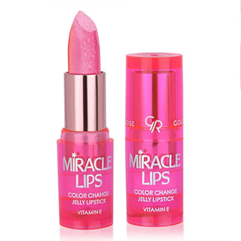 رژ لب حرارتی گلدن رز مدل Miracle Lips