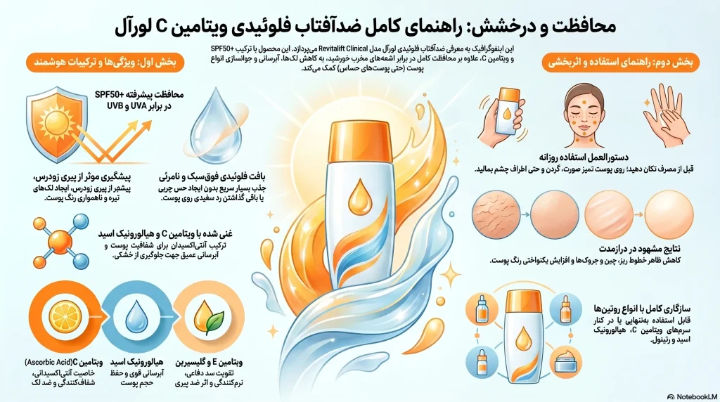 راهنمای کامل ضدآفتاب ویتامین C