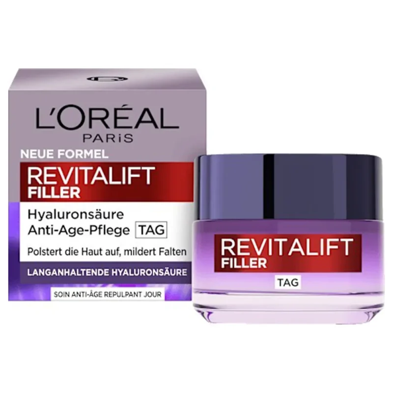 کرم روز جوانساز لورآل Revitalift Filler حجم ۵۰ میل - Image 3