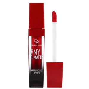 رژ لب مایع گلدن رز مدل Liping My Matte 