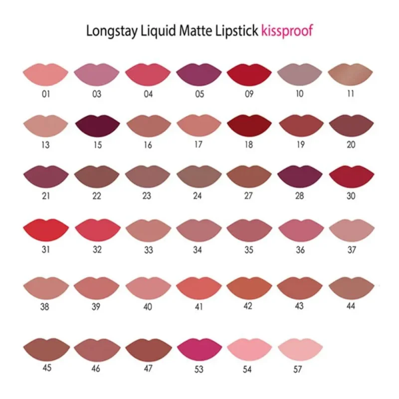 رژ لب مایع مات گلدن رز مدل Long Stay  - Image 3