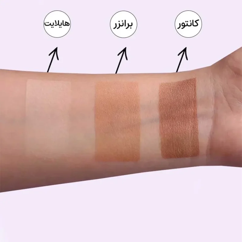 پالت پودری کانتور گلدن رز - Image 3