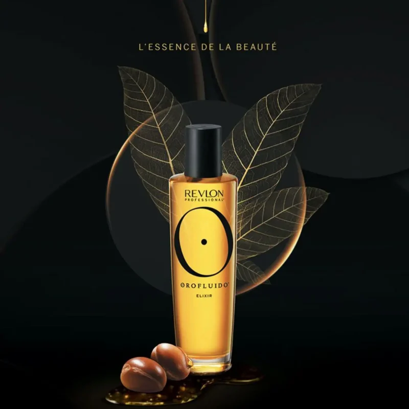 روغن مو آرگان رولون Orofluido Elixir حجم 100 میل - Image 4