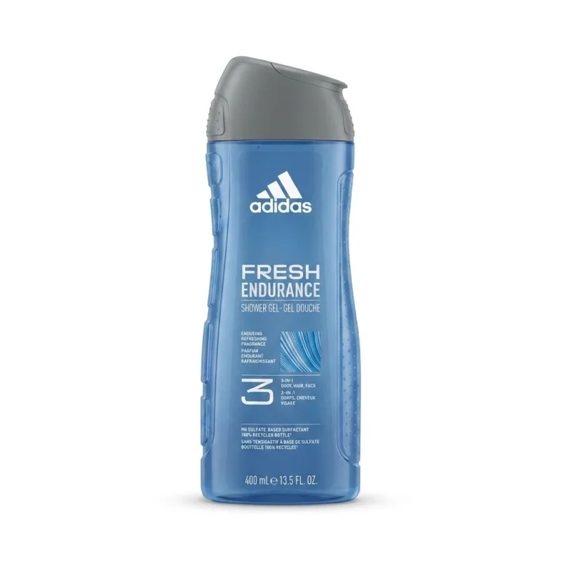 شامپو بدن مردانه آدیداس مدل Fresh Endurance حجم 400میل - Image 1