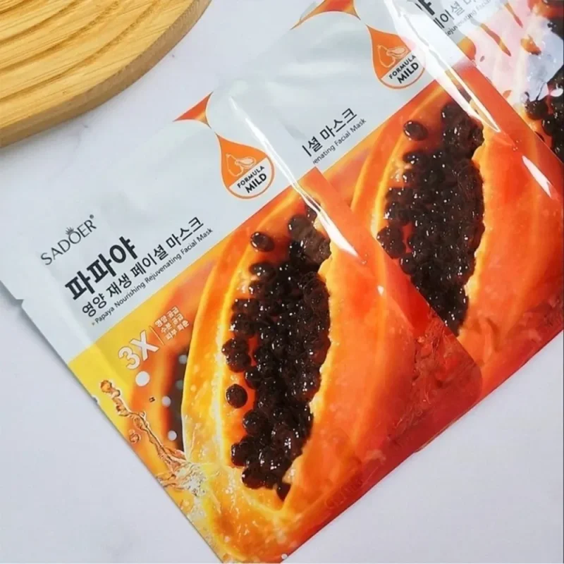 ماسک ورقه‌ای سادور Papaya - Image 2