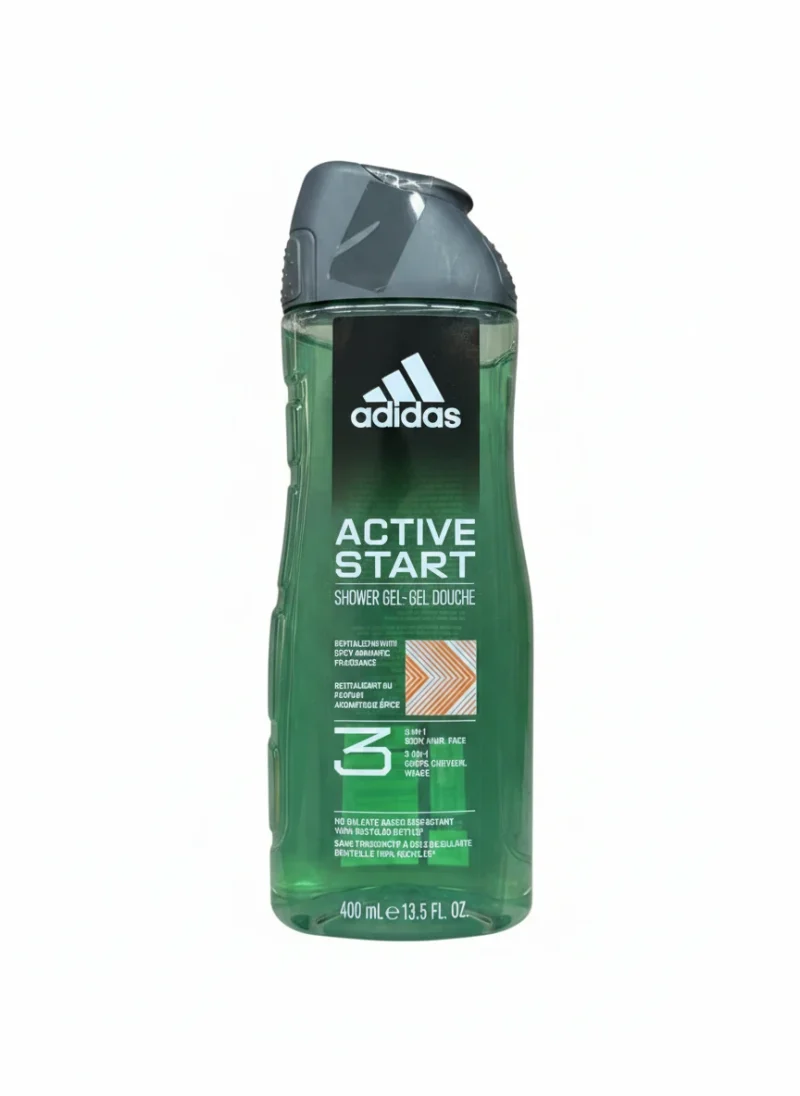 283973ef-2512-44e4-af54-efab6ed71e93 شامپو بدن آدیداس مدل Active Start حجم 400 میل - Image 1