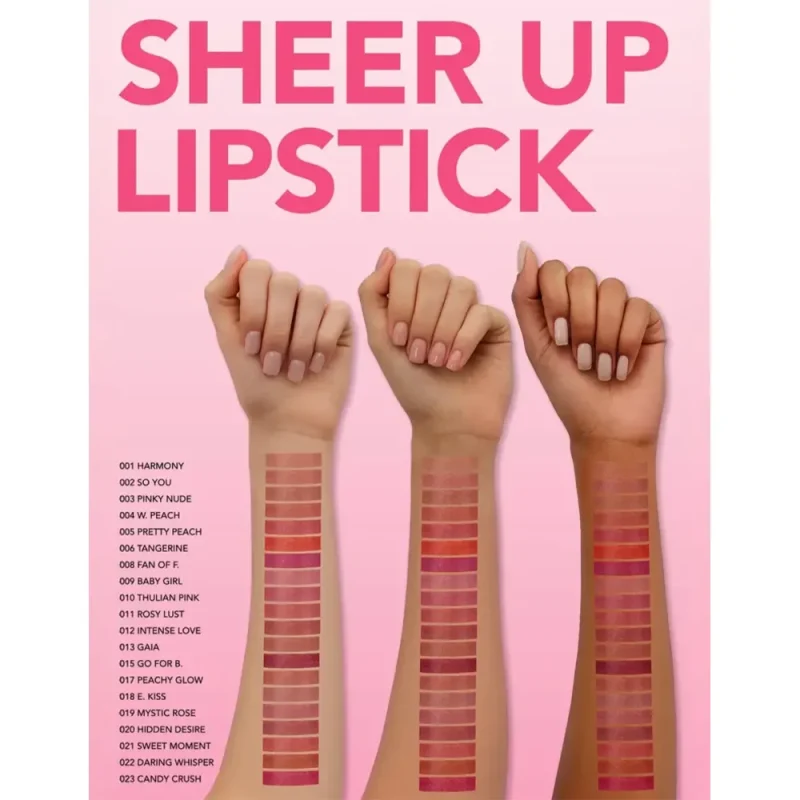 رژلب جامد فلورمار مدل Sheer Up - Image 4