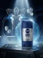 استیک ضدتعریق مردانه نیوآ Silver Protect حجم 50میل - Image 3
