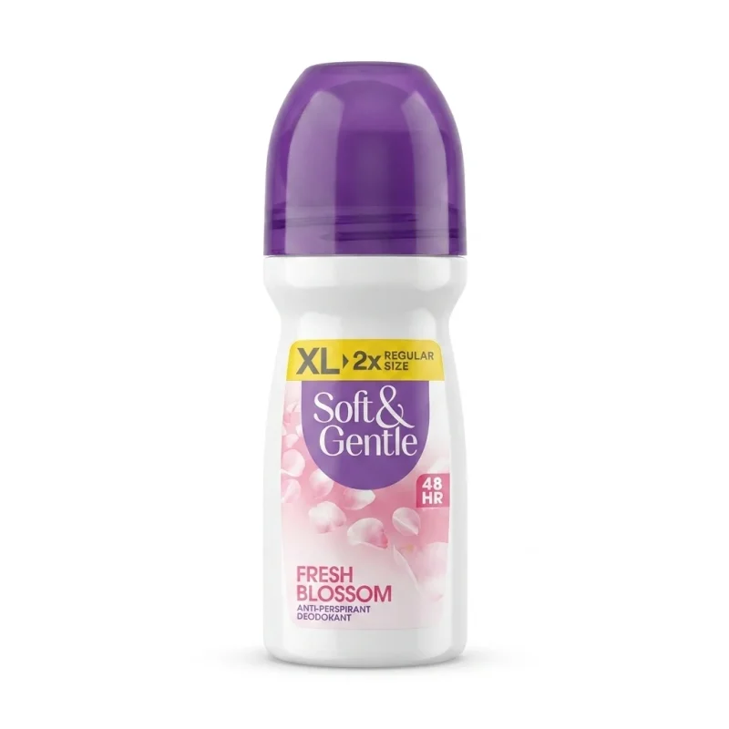 مام رول ضدتعریق زنانه Soft & Gentle مدل Fresh blossom حجم 100میل - Image 1