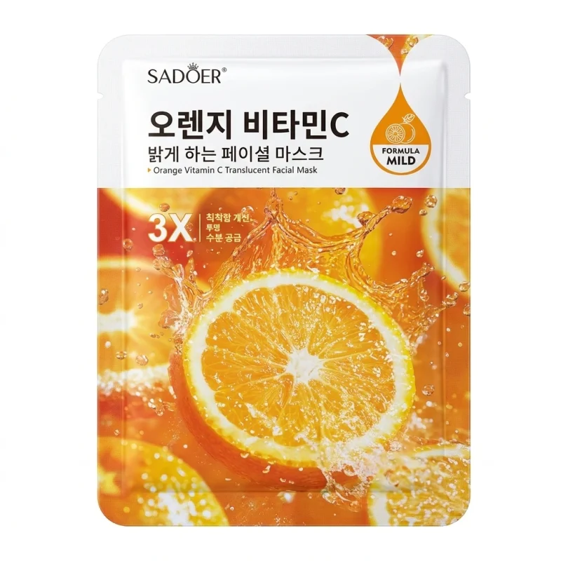 5afeb496-4e34-4634-8234-f27b661f894a ماسک صورت ورقه ای سادور مدل orange vitamin C - Image 1