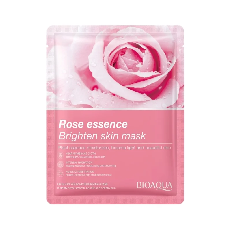 ماسک ورقه‌ای بیوآکوا Rose Essence - Image 1