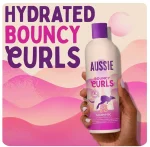 شامپو موهای فر Aussie مدل Bouncy Curls حجم 300میل - Image 3