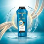شامپو آبرسان گلیس مدل Aqua Revive حجم 400میل - Image 2