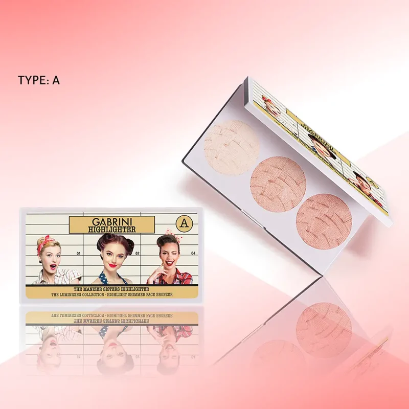 پالت هایلایتر گابرینی The Manizer Sisters - Image 3