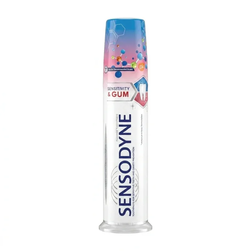 90f897b4-aec8-4315-ad48-cb56c2eb93ef خمیر دندان سنسوداین مدل Sensitivity & Gum حجم 100میل - Image 1
