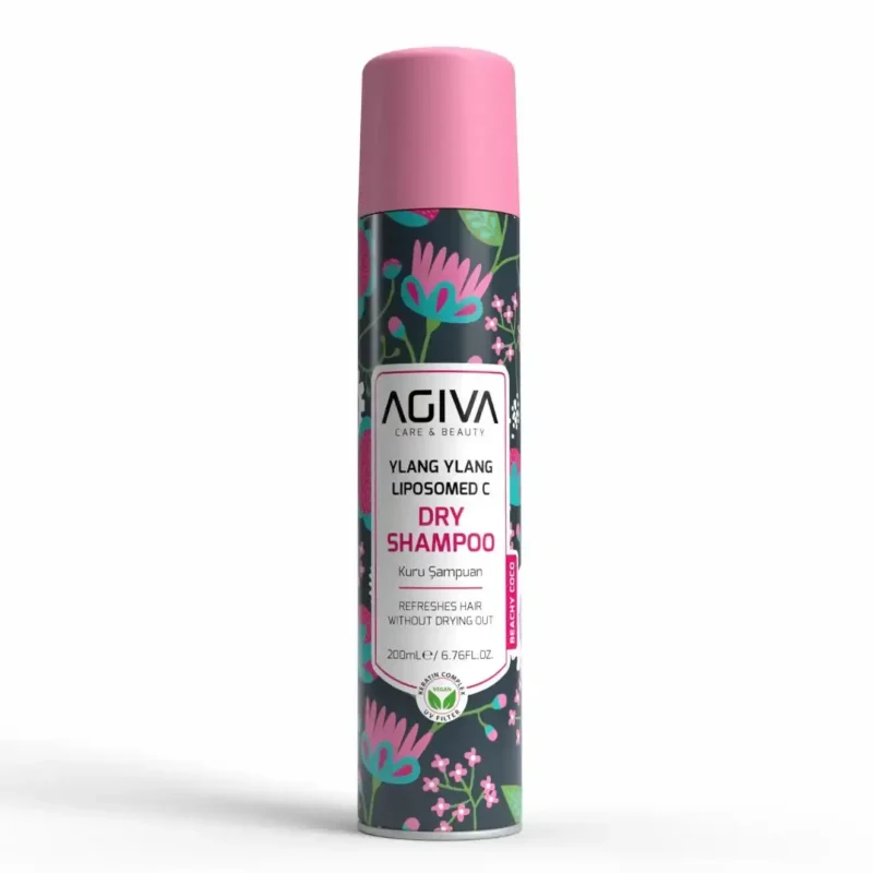 Agave-Dry-Shampoo-Model-Ylang-Ylang-Liposomed-C copy شامپو خشک آگیوا Ylang Ylang Liposomed C حجم 200 میل - Image 1