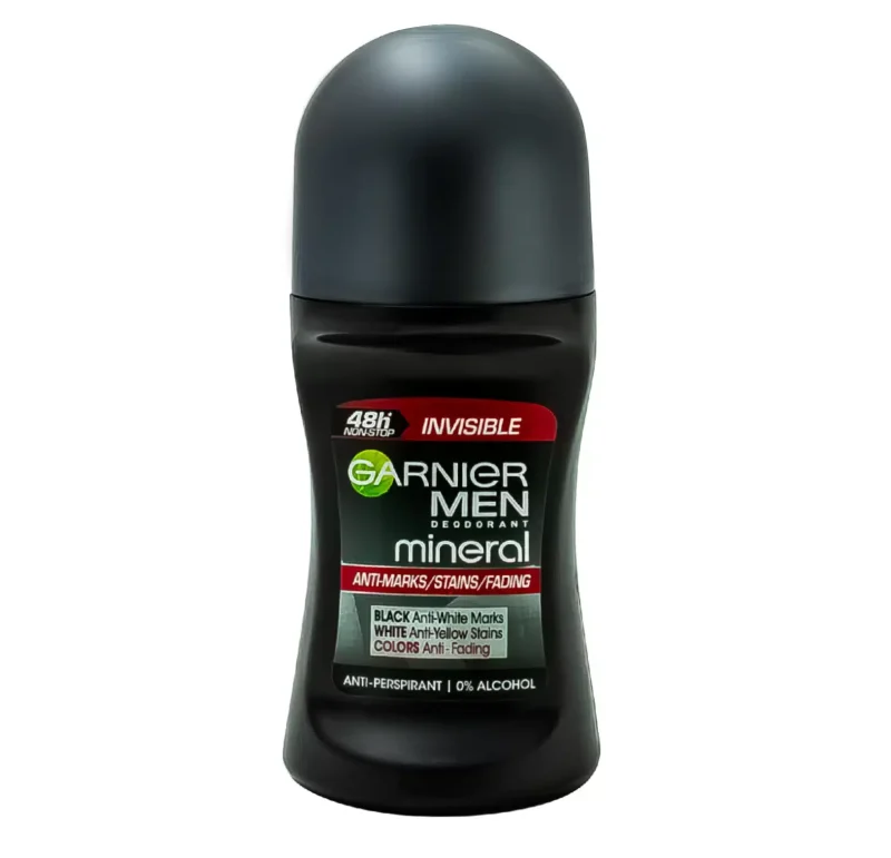 مام رول ضدتعریق مردانه گارنیر مدل Mineral حجم 50میل - Image 1
