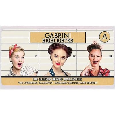پالت هایلایتر گابرینی The Manizer Sisters