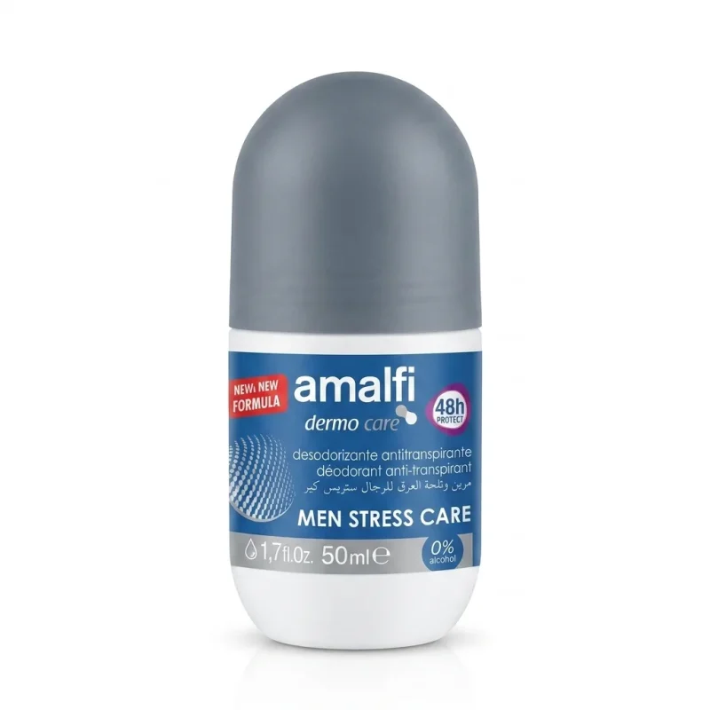 مام رول ضدتعریق مردانه آمالفی Stress Care حجم 50میل - Image 1