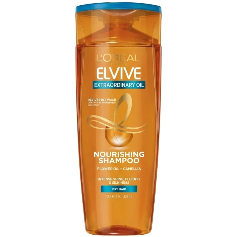 شامپو مغذی لورآل مدل Elvive Extraordinary Oil حجم 375میل - Image 1