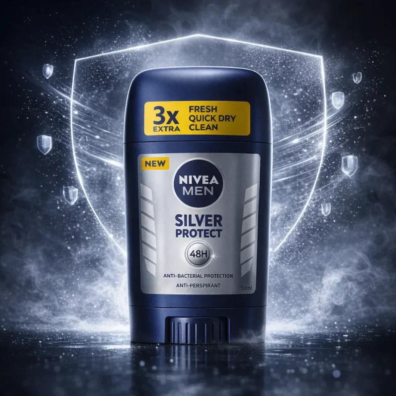 استیک ضدتعریق مردانه نیوآ Silver Protect حجم 50میل - Image 2