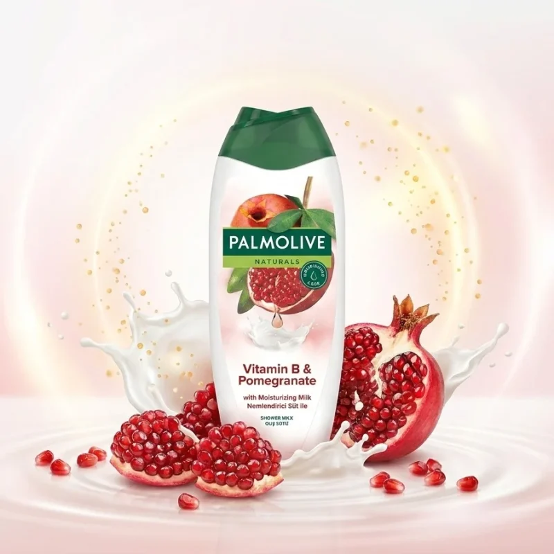 شامپو بدن پالمولیو مدل Vitamin B & Pomegranate حجم 650میل - Image 2