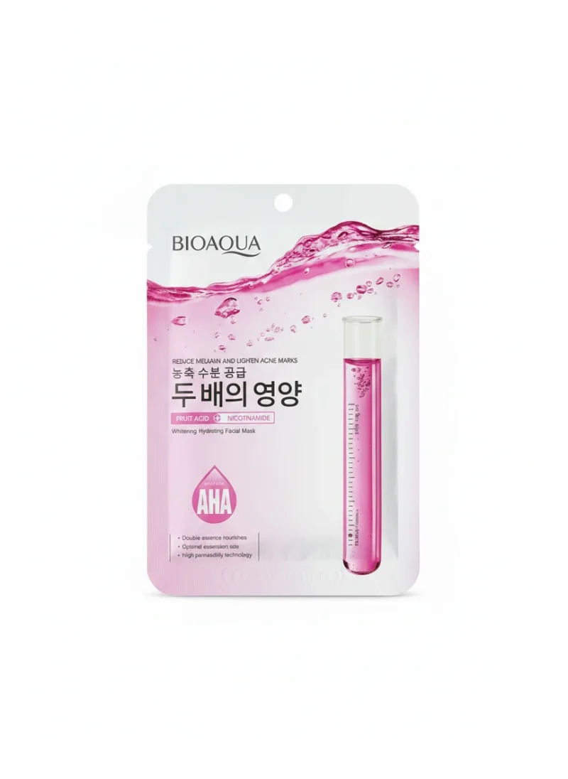 ماسک ورقه‌ای آبرسان بیوآکوا Whitening Hydrating حجم 25ml - Image 1