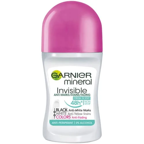 clicks.co_ مام رول زنانه ضدتعریق گارنیر مدل Invisible حجم 50میل - Image 1