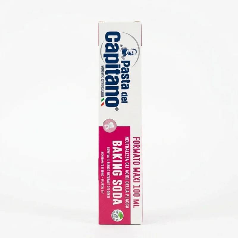 d45cc7e2-ae0f-4891-955f-c2de5e452c50 خمیردندان پاستا دل کاپیتانو مدل Baking Soda حجم 100میل - Image 1