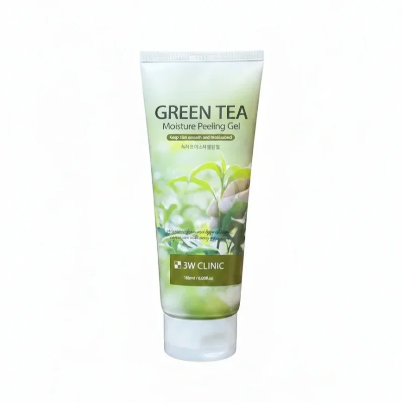 d4dd096d-1b07-40d2-be2e-5382015e113c (1) ژل لایهبردار صورت 3W Clinic مدل Green Tea حجم 180 میل - Image 1