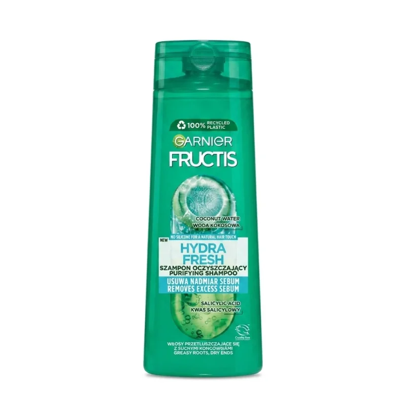 شامپو پاک‌کننده و آبرسان گارنیر مدل Hydra Fresh حجم 400میل - Image 1