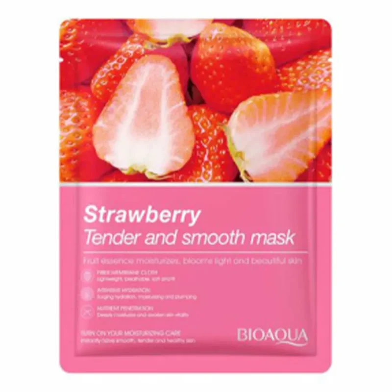 ماسک ورقه‌ای بیوآکوا Strawberry