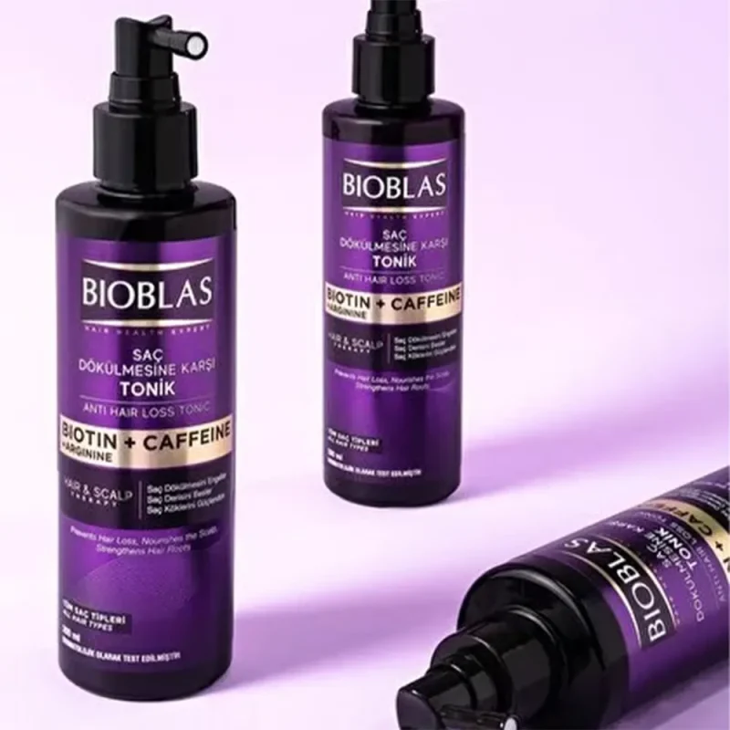 تونیک ضدریزش بیوبلاس مدل Biotin & Coffeine حجم ۲۰۰ میل - Image 2