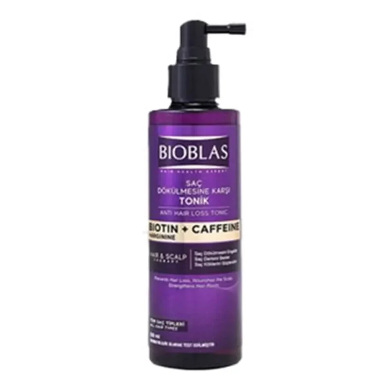 تونیک۱ تونیک ضدریزش بیوبلاس مدل Biotin & Coffeine حجم ۲۰۰ میل