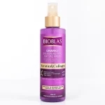 اسپری دوفاز ضدریزش بیوبلاس مدل Keratin & Collagen حجم ۲۰۰ میل