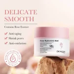 کرم مرطوب‌کننده بیوآکوا مدل Rose Hyalouronic Acid حجم ۵۰ گرم - Image 2