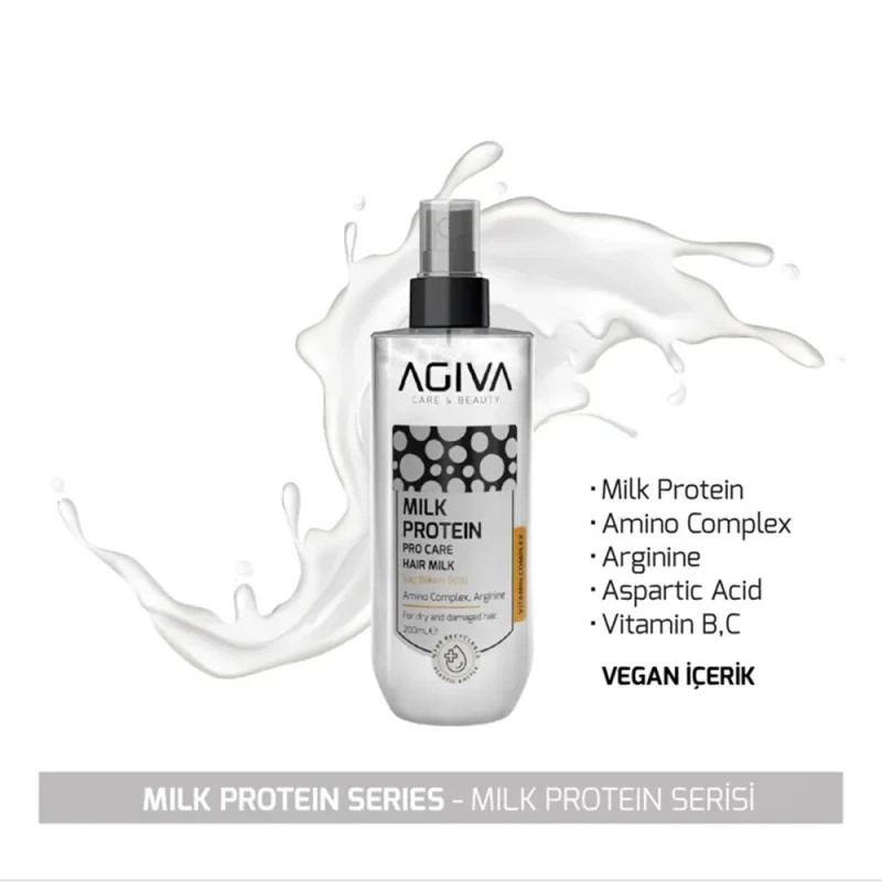 شیر مو آگیوا مدل Milk Proteine حجم ۲۰۰ میل - Image 2