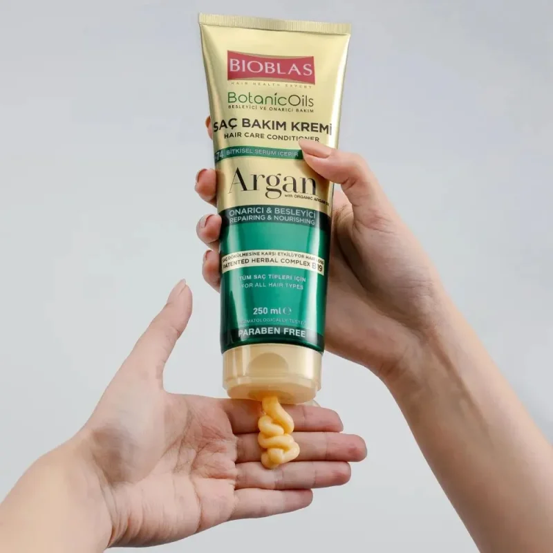 ماسک مو نرم‌کننده بیوبلاس مدل Argan حجم ۲۵۰ میل - Image 2