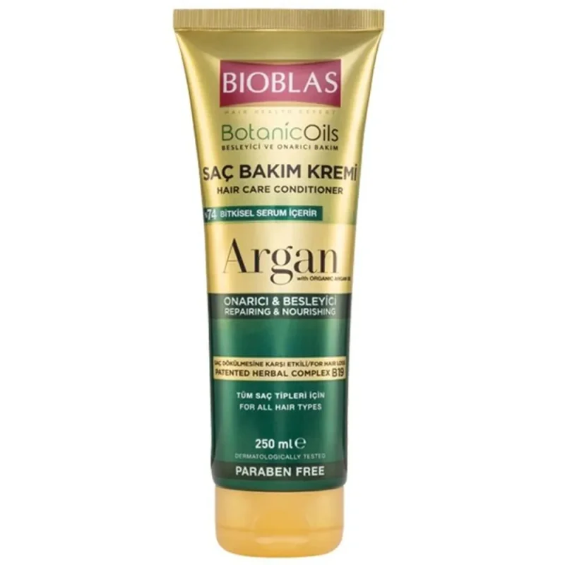 ماسک مو نرم‌کننده بیوبلاس مدل Argan حجم ۲۵۰ میل