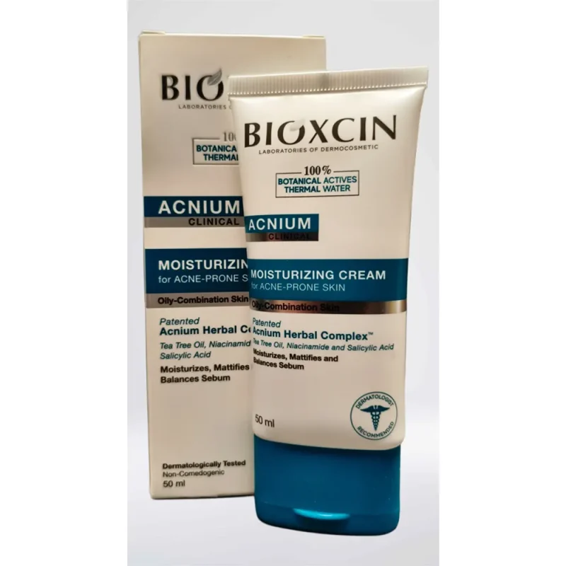 کرم مرطوب کننده بیوکسین مدل Acnium حجم ۵۰ میل - Image 2