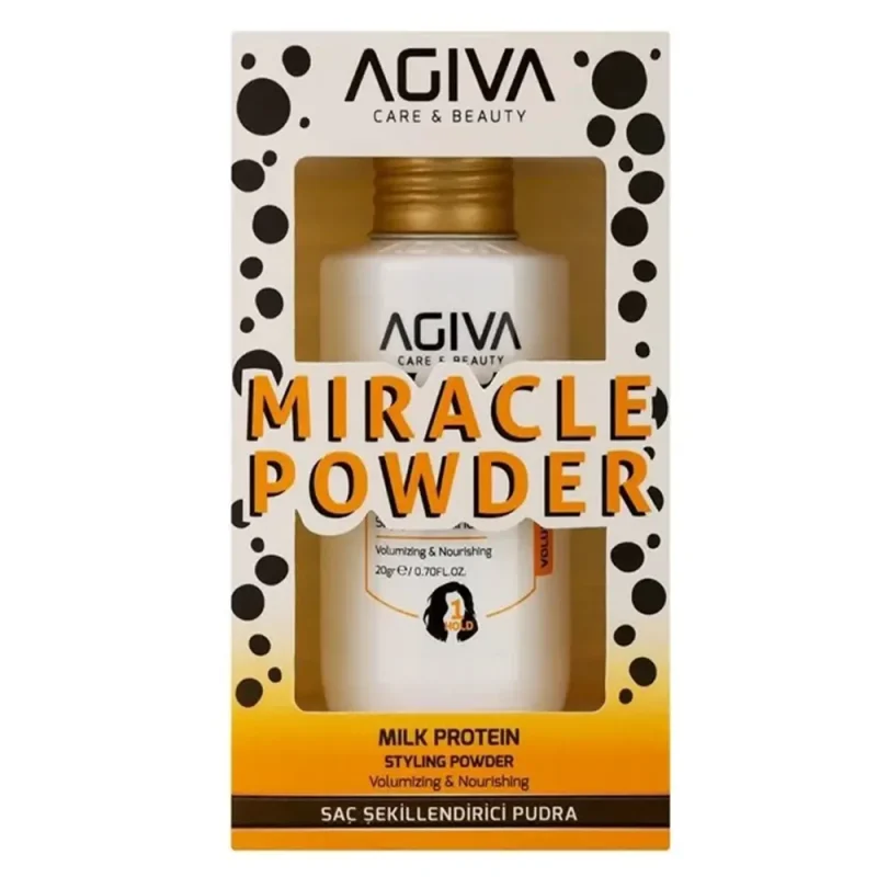 پودر حجم‌دهنده مو آگیوا مدل Miracle Powder حجم ۲۰ گرم - Image 2