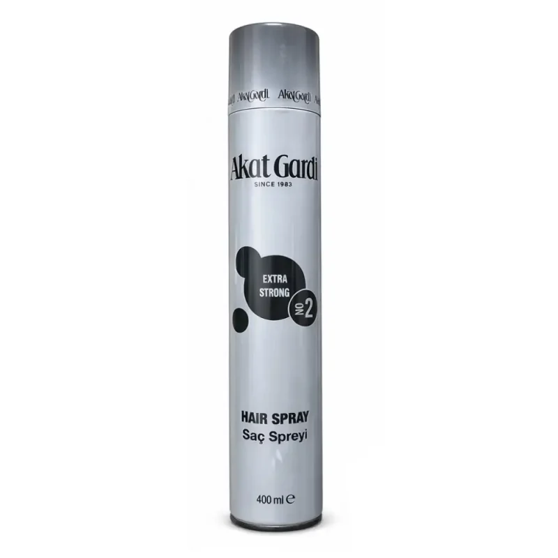 اسپری حالت‌دهنده مو آکات گاردی Extra Strong NO.2 حجم 400میل - Image 1