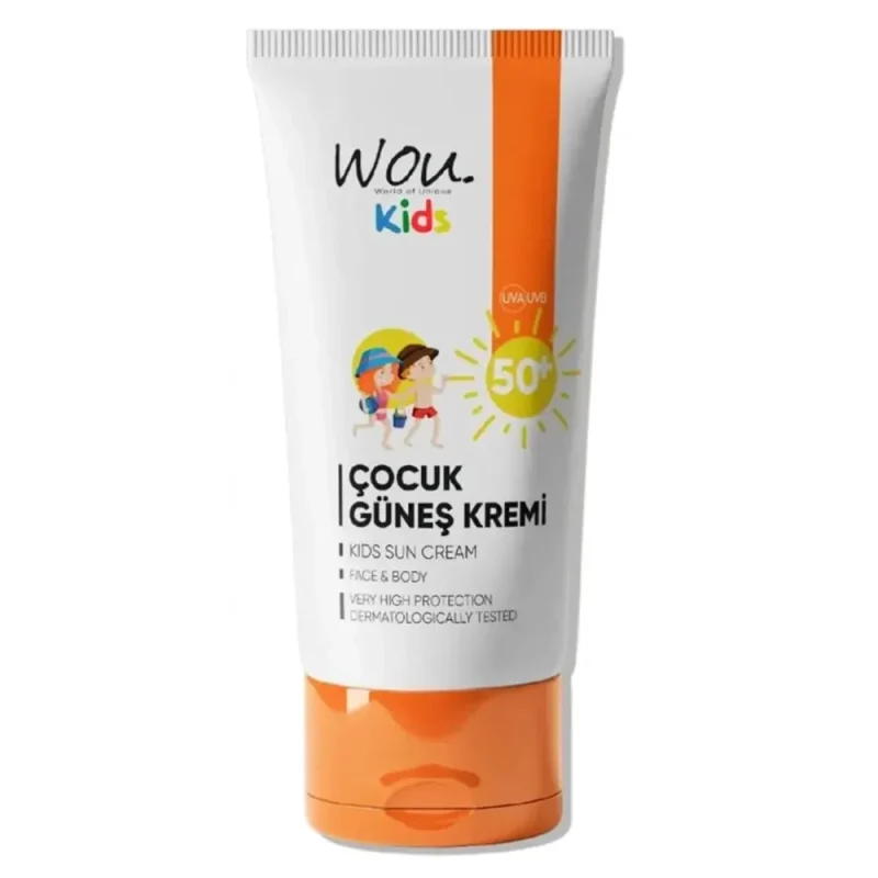 کرم ضدآفتاب کودک وُو SPF50 حجم ۵۰ میل