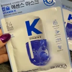 ماسک ورقه‌ای بیوآکوا Vitamin K - Image 2