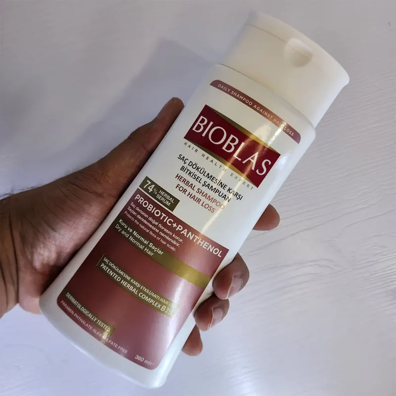 شامپو بیوبلاس مدل Probiotic + Panthenol حجم ۳۶۰ میل - Image 2