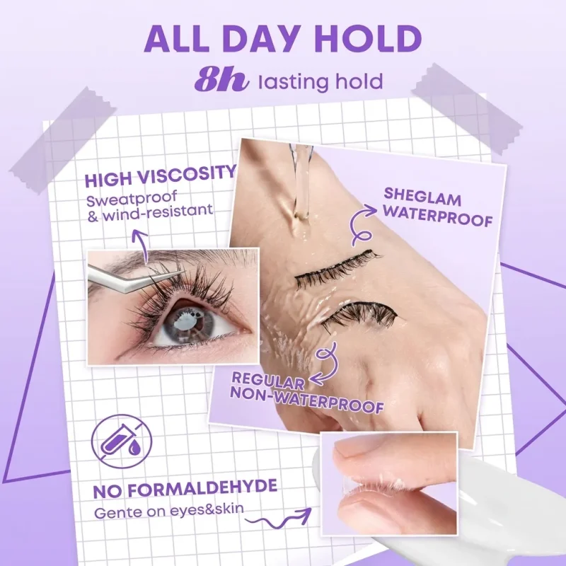 چسب مژه شفاف شگیلم مدل Invisible Hold وزن 6.5گرم - Image 3