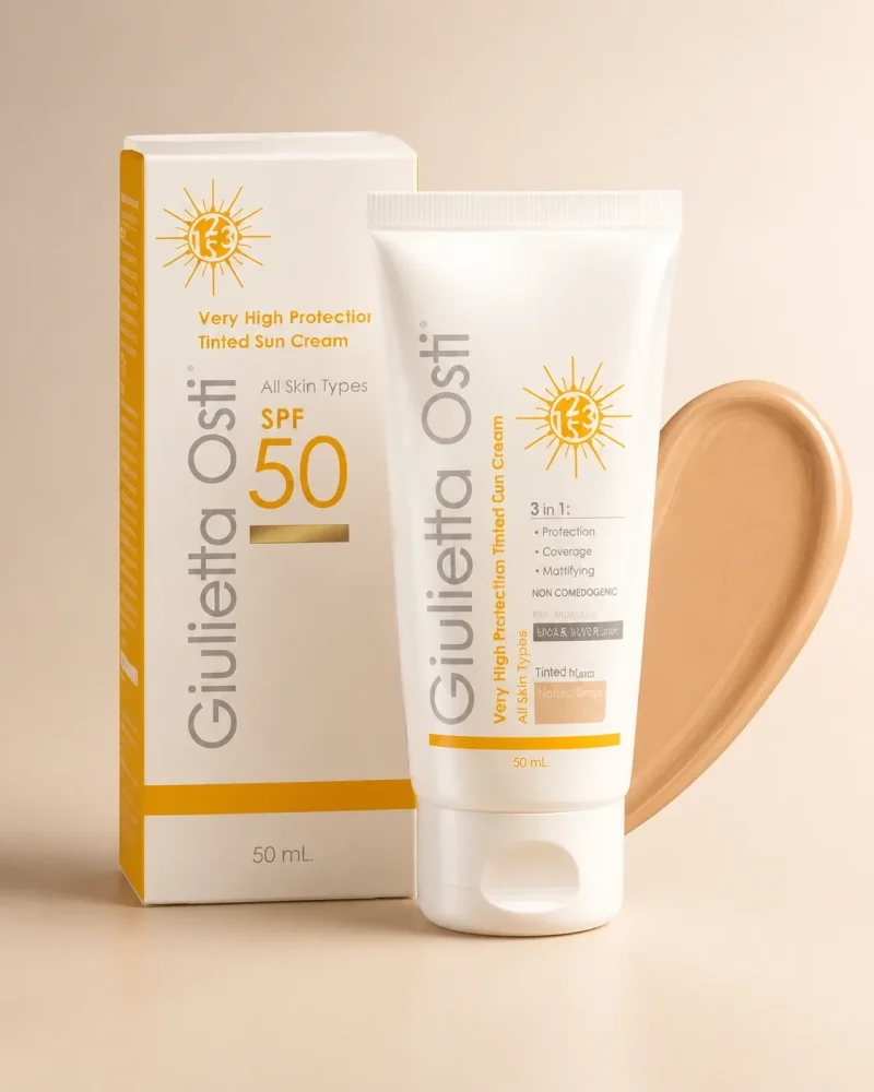 ضدآفتاب رنگی جولیتا استی High protection حجم 50میل - Image 2