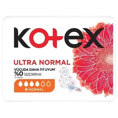نوار بهداشتی کوتکس مدل Ultra Normal تعداد ۸ عدد